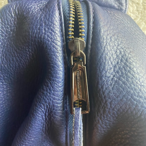 Rebecca Minkoff Mini Julian Backpack | Blue - Picture 3 of 7